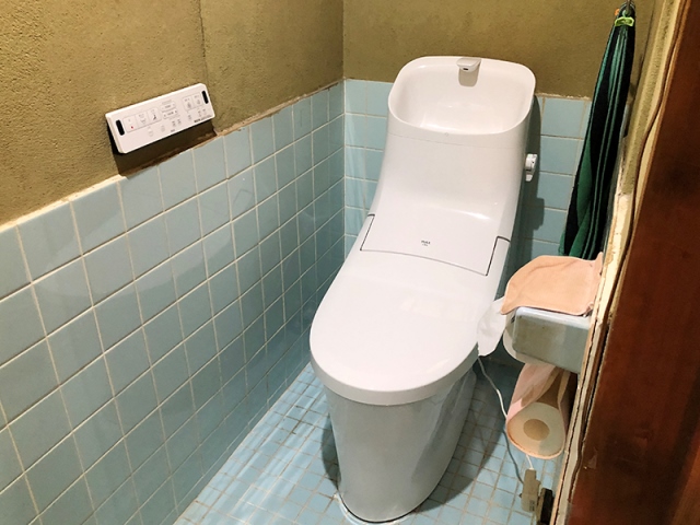 節水型トイレへ